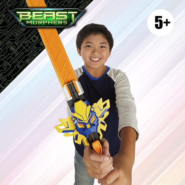 Power Rangers Beast Morphers Beast-X King Spin Saber Toy Roleplay Sword Inspired TV Show for Kids Ages 5 and Up