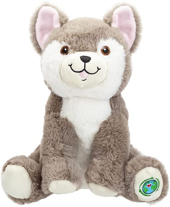 Your Planet 9" Eco Plush Husky, Made from 100% Recycled Plastic