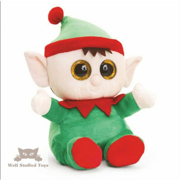Keel Motsu Christmas Santa Elf Husky & Gingerbread Toy - 0