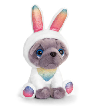 Buy bunny-white Keel Toys SD6169  Frenchie in Onesie Plush