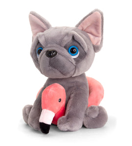 Keel Toys SD6171 20cm Frenchie Seaside Outfits - 0