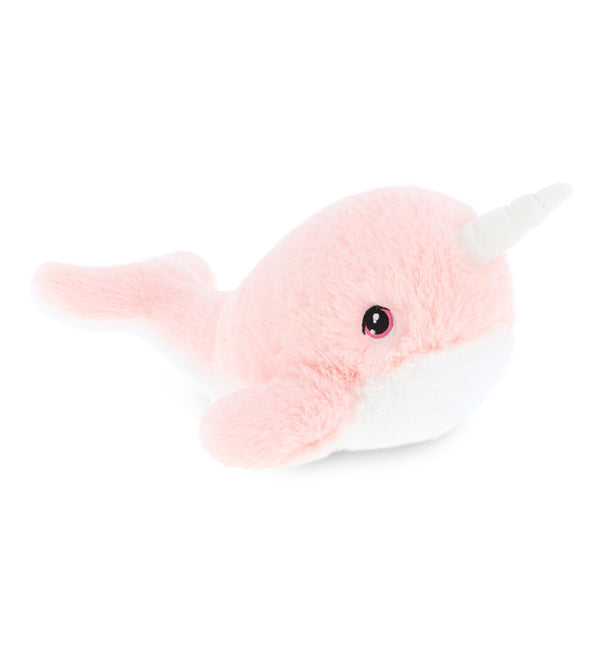 Keel Toys Keeleco 100% Recycled Plush Eco Sealife Toys (Narwhal)
