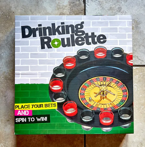 The Source Drinking Roulette - Official Branded - Party Game Stag Hen Fun