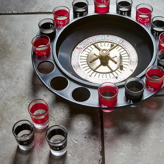 The Source Drinking Roulette - Official Branded - Party Game Stag Hen Fun