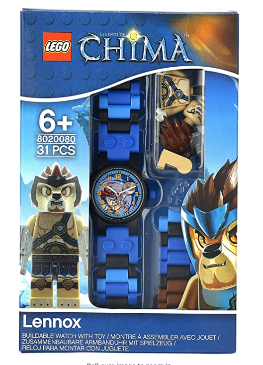 LEGO Legends of Chima Buildable Watches with Mini Figures (Choice of 2)