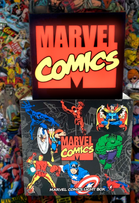 Hot Toys Marvel Comics Light Box