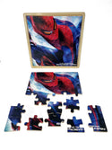 The Amazing Spiderman and Timber Wolf & The Eanling Wooden Puzzle Set
