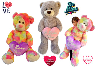 Valentines Day Extra Large Teddy Bear I Love You Cuddly Toy