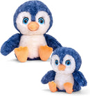 Keel Adoptable World PENGUIN 16cm 100% Recycled Eco Plush Soft Toy-2