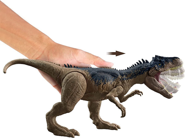Jurassic World Roar Attack Dinosaur Figures with Sound - Ceratosaurus, Allosaurus, Kentrosaurus