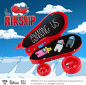 Among Us Airship | Iconic Red Among Us Ship with 3 Unique Among Us Toys
