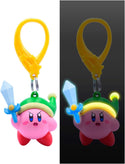Just Toys LLC Kirby - Glow in The Dark Backpack Hangers - Series 3