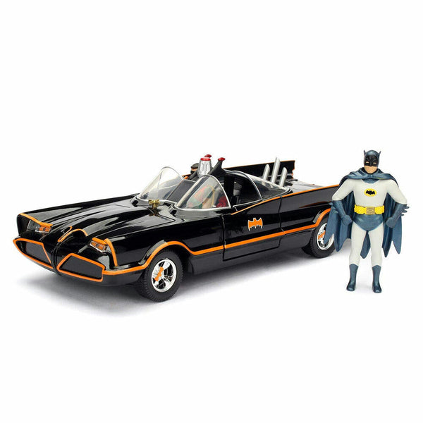 Jada Hollywood Rides 1966 Batman Classic Batmobile 1:24 Diecast Model Car