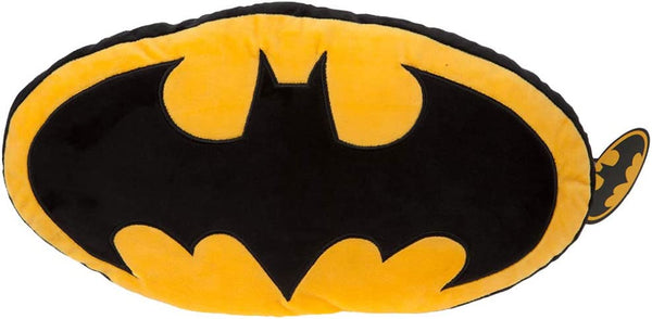 BATMAN Logo Cushion Large 46cm Officially Licensed Merchandise Travel Pillow