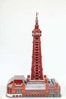 Playtime UK Blackpool Tower 52 Piece 3D Puzzle