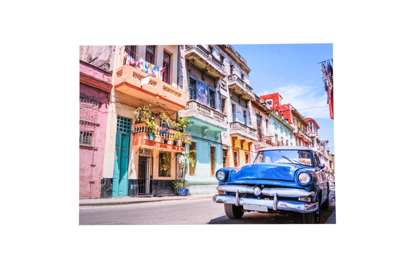 Cuba Jigsaw Puzzle - Vintage classic American car in Havana and Vintage American Car on Beach 2 x 1000 Piece Collection