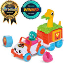 Toomies E73253 Tomy Dino Rescue Ranger, Educational Push & Go Vehicle-2