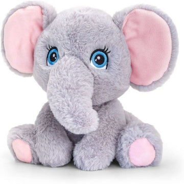Keel Toys Elephant 16cm recycled eco plush soft toy