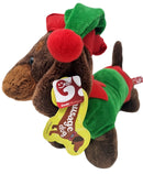 Elf Sausage Dog Festive Plush Soft Toy 30cm / 12"-6