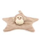 Keel Toys Keeleco 100% Recycled Baby Marcel Monkey Themed Blankets, Rattles, Plush Toys-5