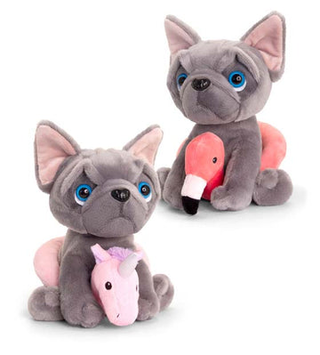 Keel Toys Frenchie 20cm French Bulldog plush toy