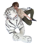 Giant Extra Large Stuffed White Tiger 200cm-2