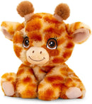 Keel Adoptable World GIRAFFE 16cm 100% Recycled Eco Plush Soft Toy-1