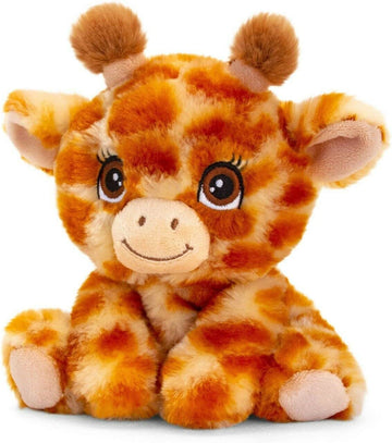 Keel Toys Adoptable World Giraffe 16cm recycled eco plush toy