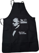 The Godfather BBQ Barbecue Grilling Apron Funny Kitchen Gift for Men-2