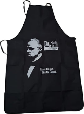 The Godfather BBQ Barbecue Grilling Apron Funny Kitchen Gift for Men - 0