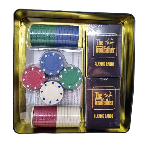 The Godfather Themed Poker Gift Set