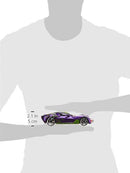 Jada JA31199 DC Comics Super Heroes Hollywood Rides 1:24 2009 Corvette Stingray Concept with Joker Figure-4