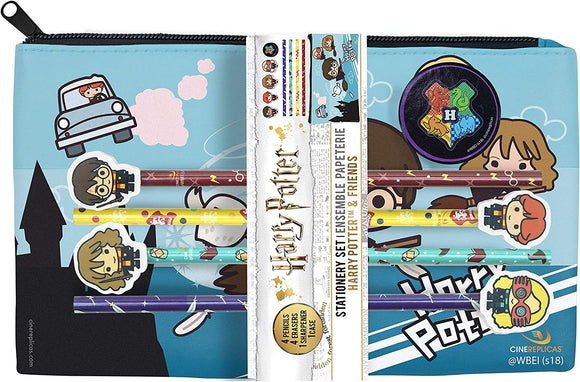 Cinereplicas Harry Potter Officially Licensed Stationery Sets - Hogwarts Houses, Kawaii, Dark Kawaii