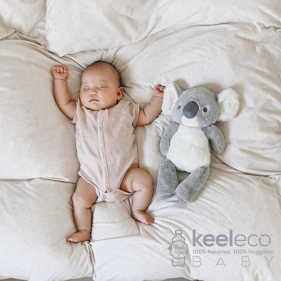 Keel Toys Keeleco 100% Recycled Baby Themed Blankets, Rattles, Plush Sets