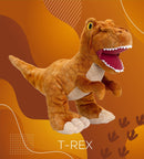 Keeleco 100% Recycled Plush Eco Toys (Tyrannosaurus Rex)-3