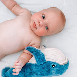 Keeleco 100% Recycled Plush Eco Toys Whale - 0