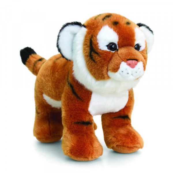 Keel Toys - 30cm Jungle Cats With Sound - Tiger Plush Soft Toy