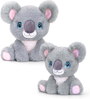 Keel Adoptable World KOALA 16cm 100% Recycled Eco Plush Soft Toy - 0