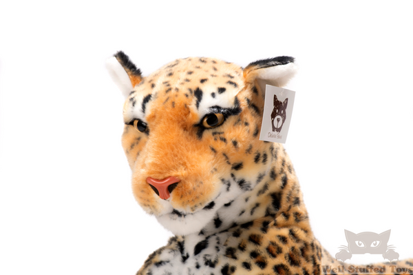 Deluxe Paws Realistic Large Leopard Plush 100cm 40"