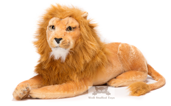 Deluxe Paws Realistic Large Lion Plush Stuffed Soft toy - 100cm
