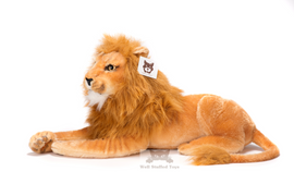 Deluxe Paws Realistic Large Lion Plush Stuffed Soft toy - 100cm - 0