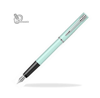 Buy mint-green-pastel-lacquer Waterman Allure Fountain Pen | Fine Nib | Blue Ink + Ink Eradicator | Pastel Colours
