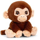 Keel Adoptable World MONKEY 16cm 100% Recycled Eco Plush Soft Toy-1