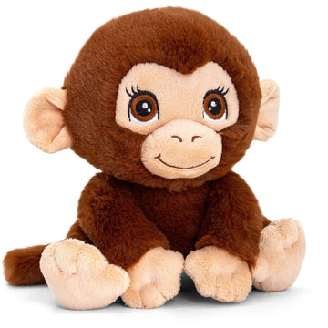 Keel Toys Adoptable World Monkey 16cm recycled eco plush toy