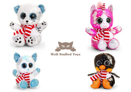 Keel GLITTER Christmas Sequins ANIMOTSU 30cm Husky Polar Bear Unicorn Penguin