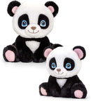 Keel Adoptable World PANDA 16cm 100% Recycled Eco Plush Soft Toy-2