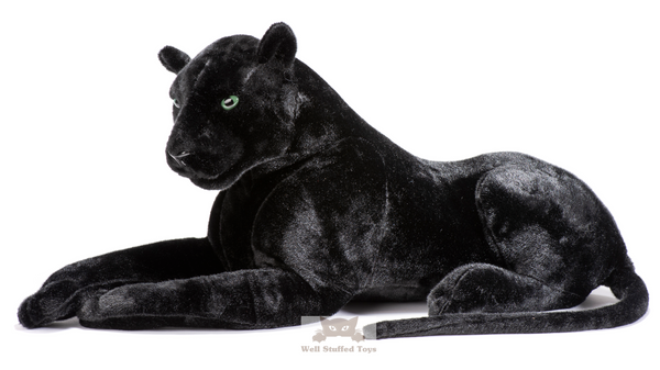 Deluxe Paws Realistic Large Panther Stuffed Soft Toy 140cm