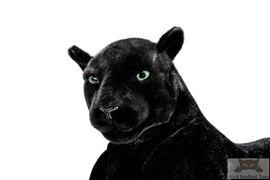 Deluxe Paws Realistic Large Panther Stuffed Soft Toy 140cm - 0