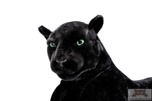 Large black discount panther stuffed animal