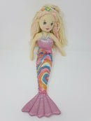 MERMAID 20" DOLL SOFT TOY GIFT STUNNING SPARKLE DESIGN LONG HAIR-2